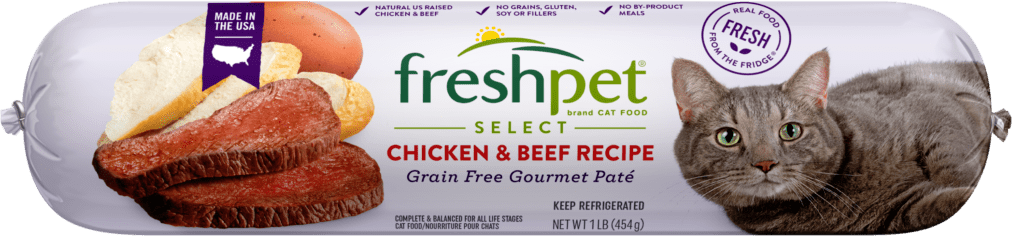 Freshpet Select Chicken & Beef Grain Free Gourmet Paté